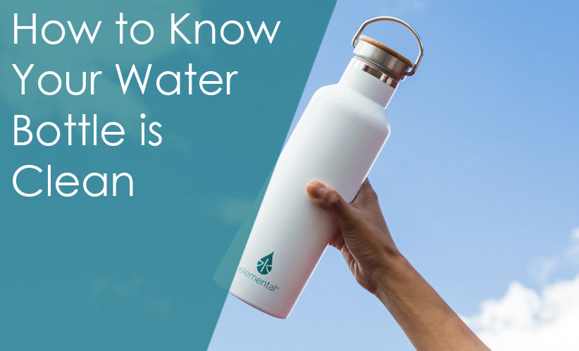 How to Know Your Water Bottle is Clean