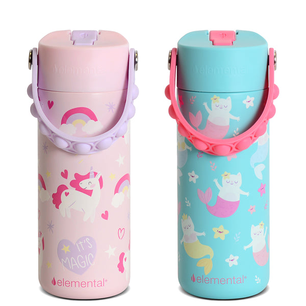 Elemental 18oz Core Pop Bottle 2-Pack