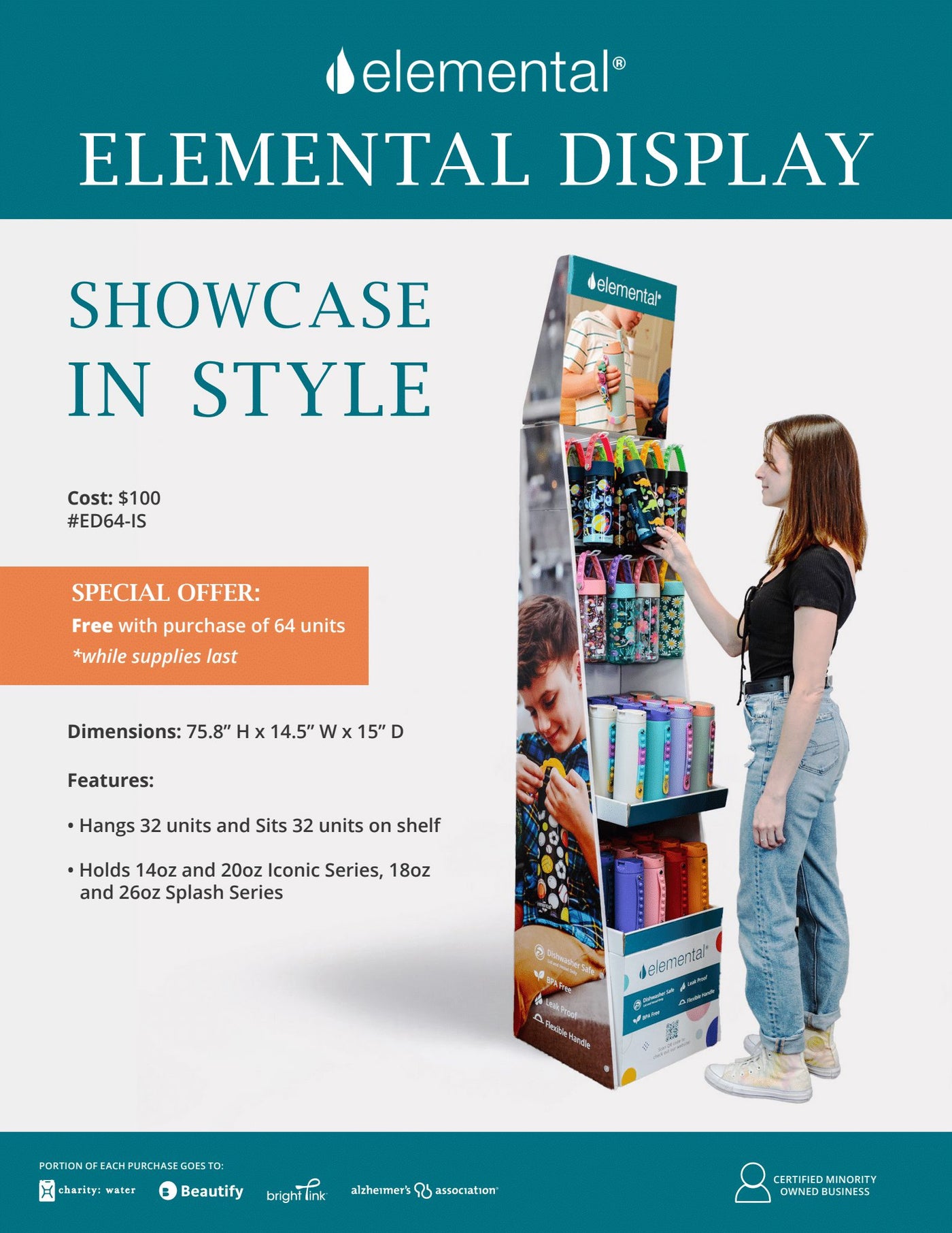 Elemental Floor Display Only