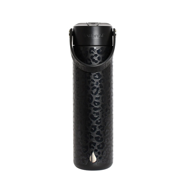 FITCO - Elemental® Core 24oz Bottle - Black Leopard