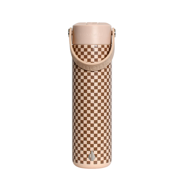 FITCO - Elemental® Core 24oz Bottle - Brown Check