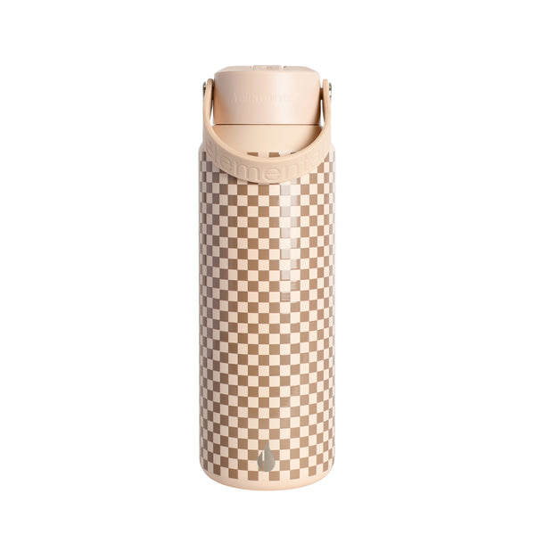 FITCO - Elemental® Core 40oz Bottle - Brown Check