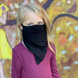 VSFM™ Kids Ultra-Soft Bamboo Neck Gaiter in Black