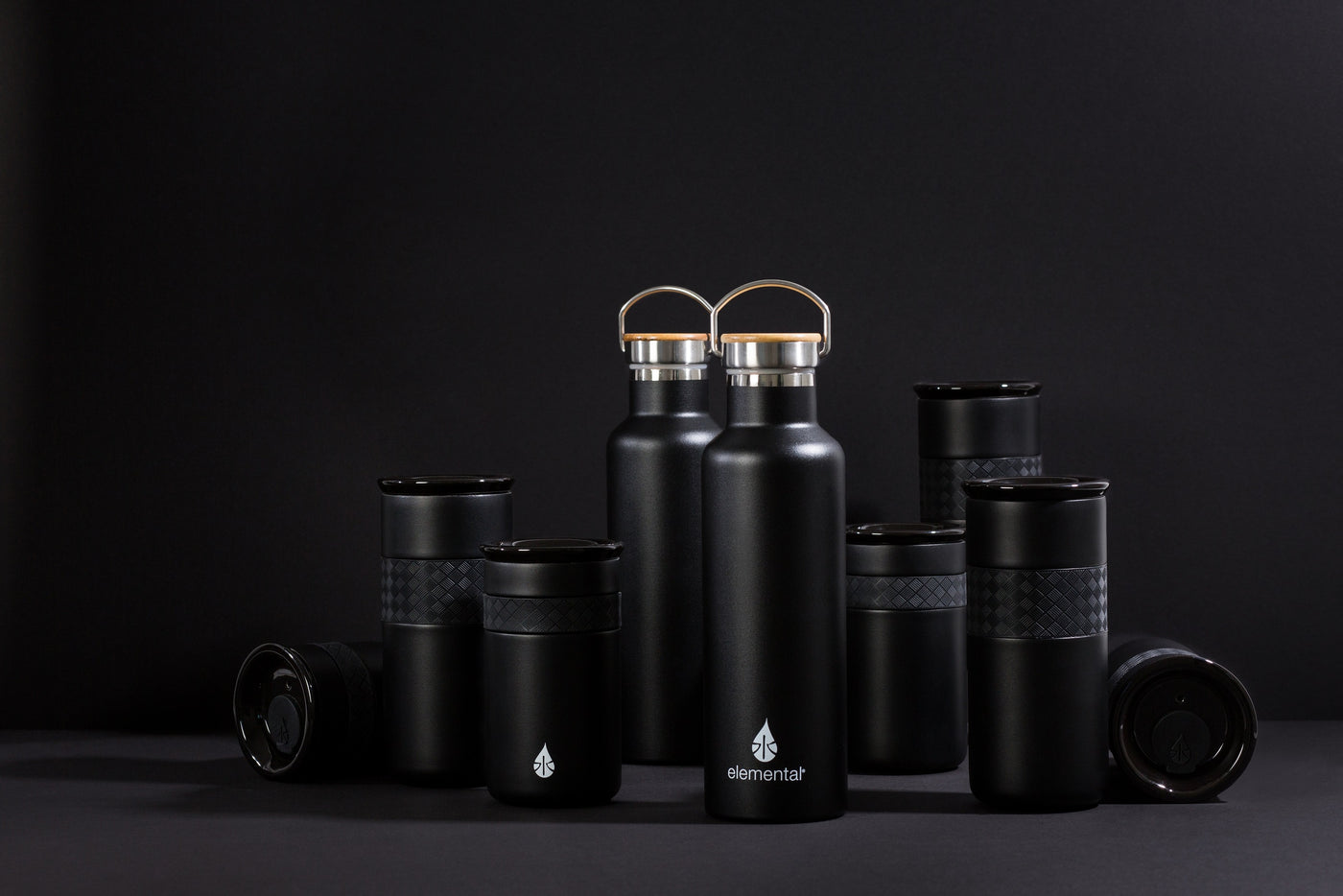 ASI Sample Pack - Exclusive Classic Elemental Bottle and Tumblers (3 items) - Elemental Gifts