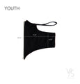 VSFM™ Kids Ultra-Soft Bamboo Neck Gaiter in Black