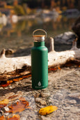 Elemental Stainless Steel Classic Water Bottle - 25oz Forest Green - Elemental Gifts